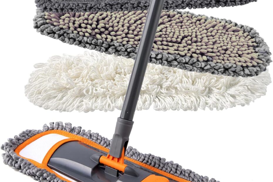 Revitalize Your Floors: A Review of the Versatile Mop with Extendable Handle and Washable Pads
