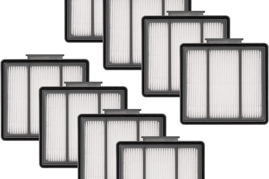 Revitalize Your Shark Vacuum: 8-Pack HEPA Filter Replacement Kit Review!