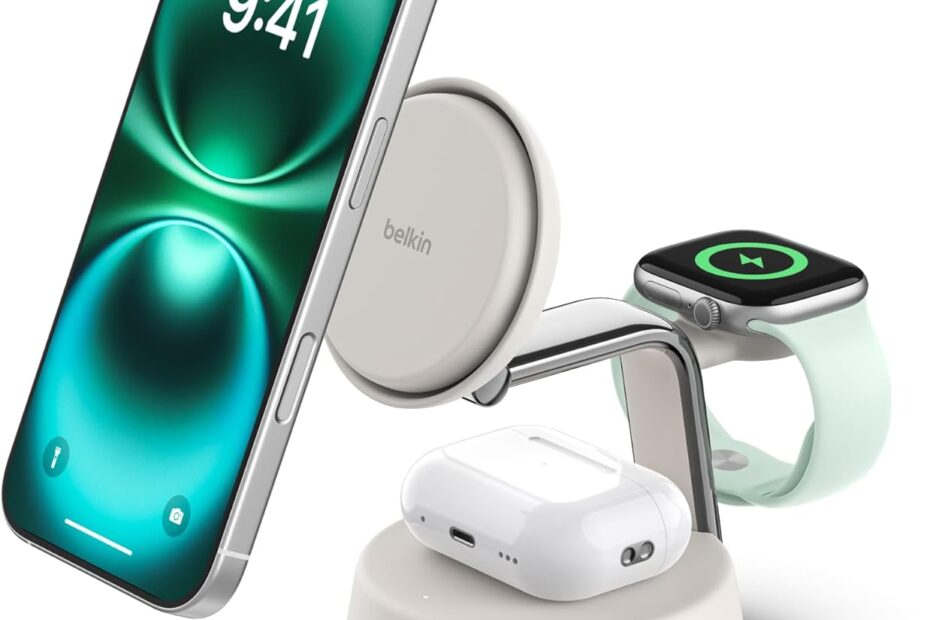 Revolutionize Your Charging Routine: Belkin's 3-in-1 MagSafe Station Review!