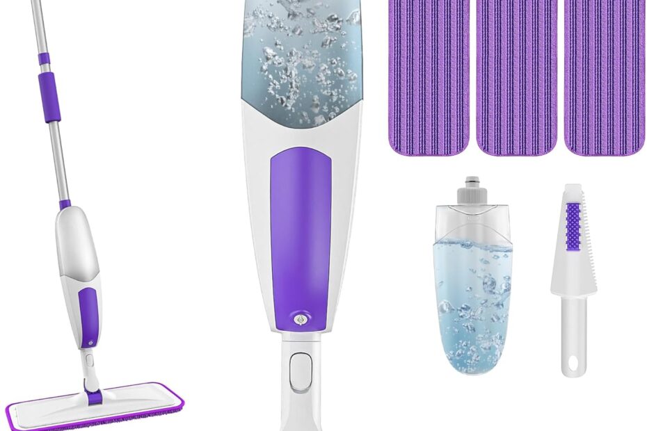 Revolutionize Your Cleaning Routine: SEVENMAX Microfiber Spray Mop Review