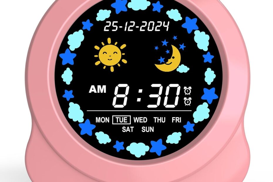 Rise and Shine: The Perfect Kids Alarm Clock for Happy Mornings!