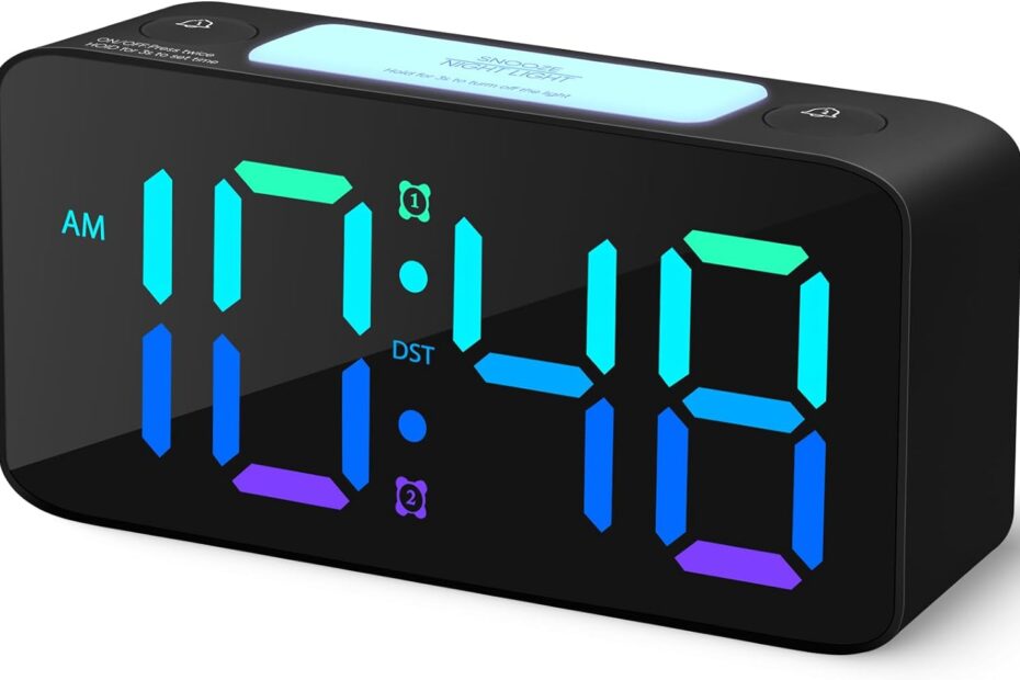 Rise and Shine: The Ultimate Cadmos Loud Alarm Clock Review for Heavy Sleepers!