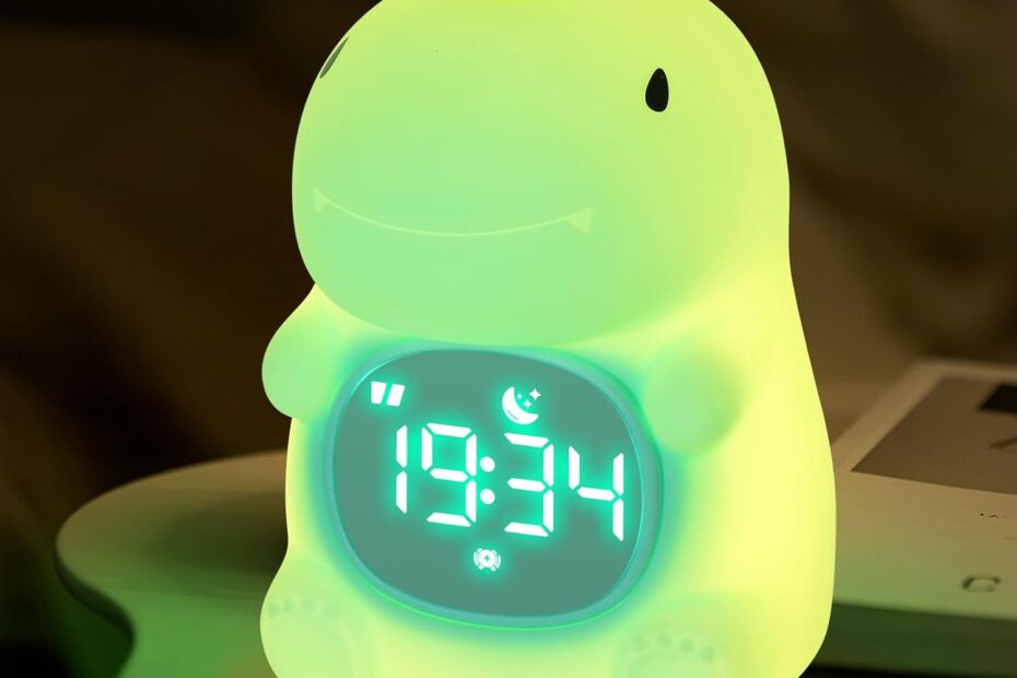 Rise and Shine: The Ultimate Dinosaur Alarm Clock for Kids!