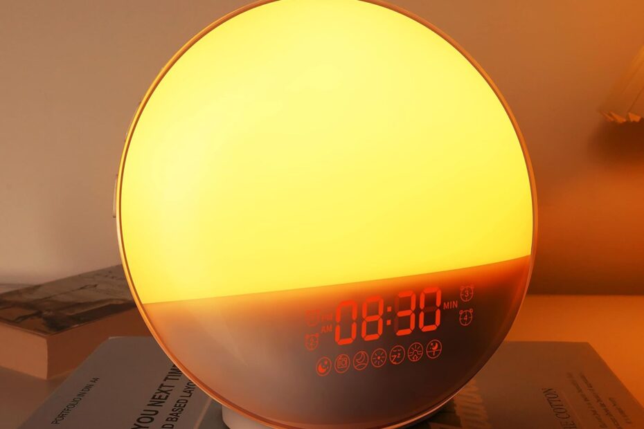 Rise & Shine: The Ultimate Sunrise Alarm Clock for Heavy Sleepers!