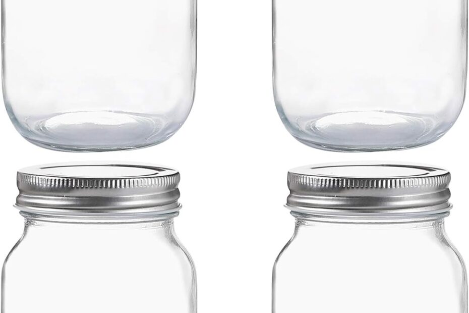 Seal in Freshness: 16 oz Glass Mason Jars for All Your Storage Needs