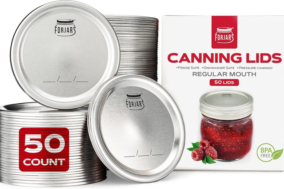 Seal in Freshness: FORJARS Canning Lids Review for Effortless Food Preservation