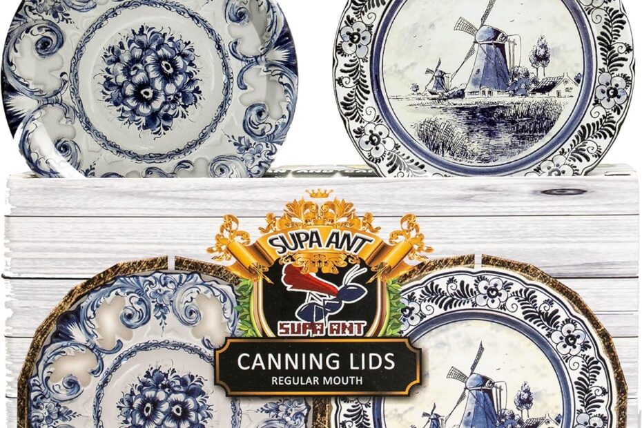 Seal in Style: Supa Ant Decorative Canning Lids for Mason Jars!