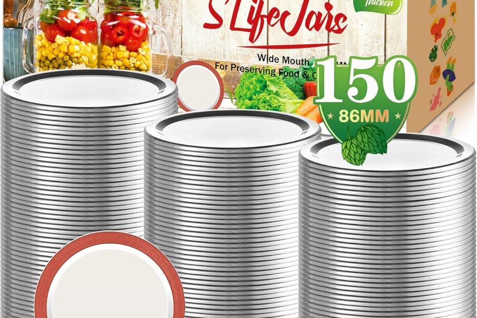 Seal the Deal: SLifeJars Wide Mouth Canning Lids Review