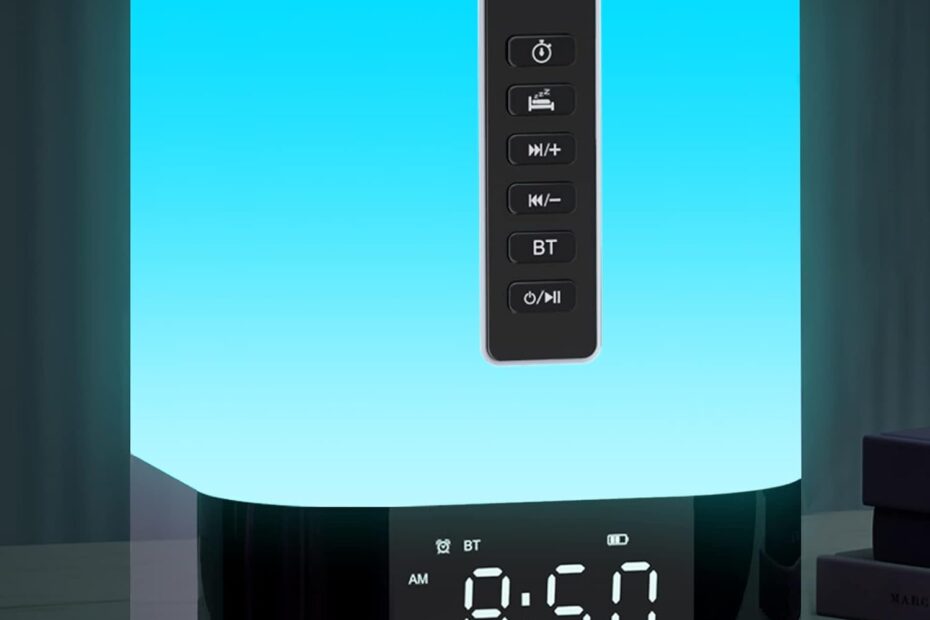 Sleep Soundly: Review of the White Noise Sound Machine Alarm Clock with Bluetooth Speaker