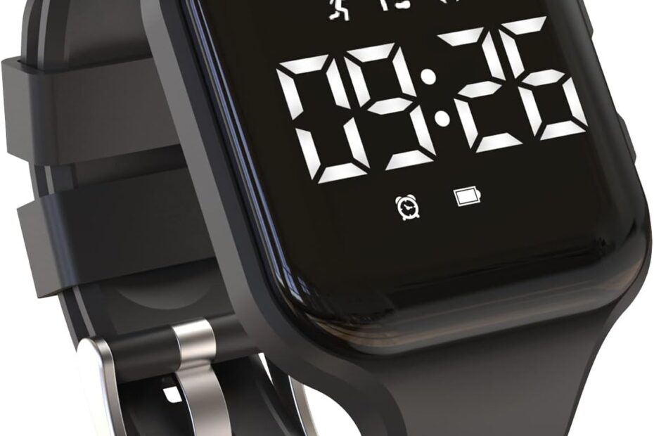 Step Up Their Game: The Ultimate Kids Digital Pedometer Watch Review!
