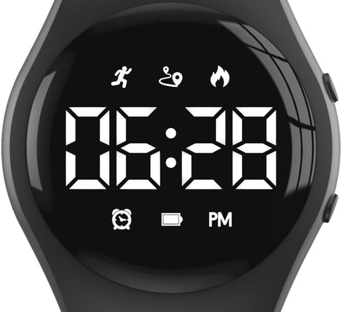 Step Up Their Game: The Ultimate Kids LED Pedometer Watch Review