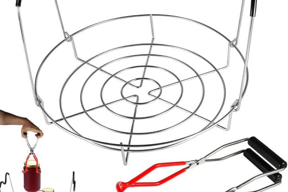 Streamline Your Canning: The Picowe 12-Inch Stainless Steel Rack Review