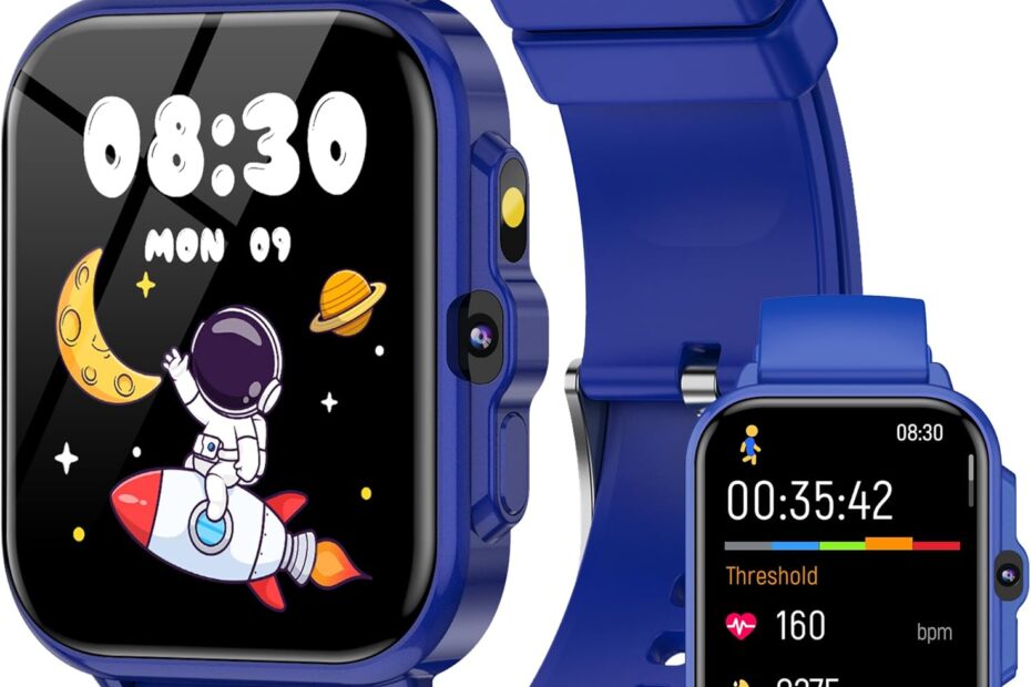 The Ultimate Smart Watch for Kids: A Fun Fitness Tracker Packed with Features!