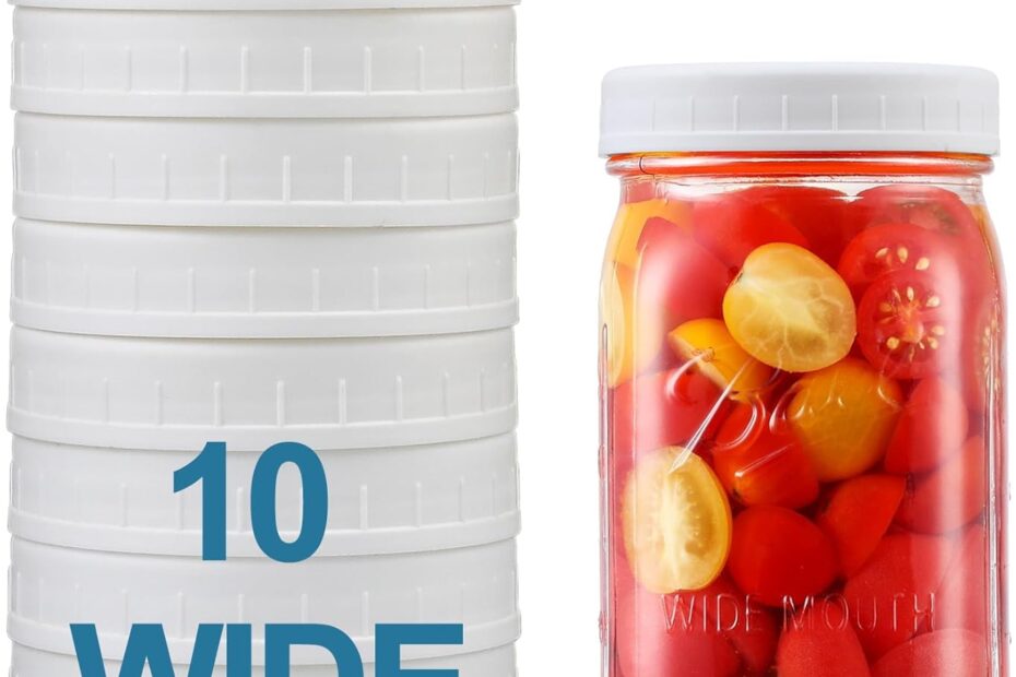 Top 10 Reasons to Love AOZITA Wide Mouth Mason Jar Lids!