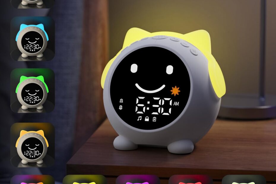 Transform Bedtime: The Ultimate Sleep Training Clock for Kids