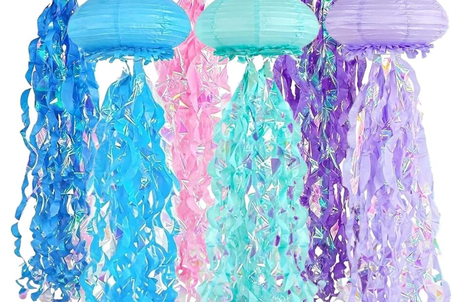 Transform Your Celebration with Colorful Jellyfish Lanterns!