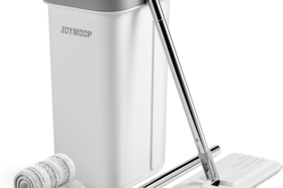 Transform Your Cleaning Routine: JOYMOOP Mop and Bucket Set Review