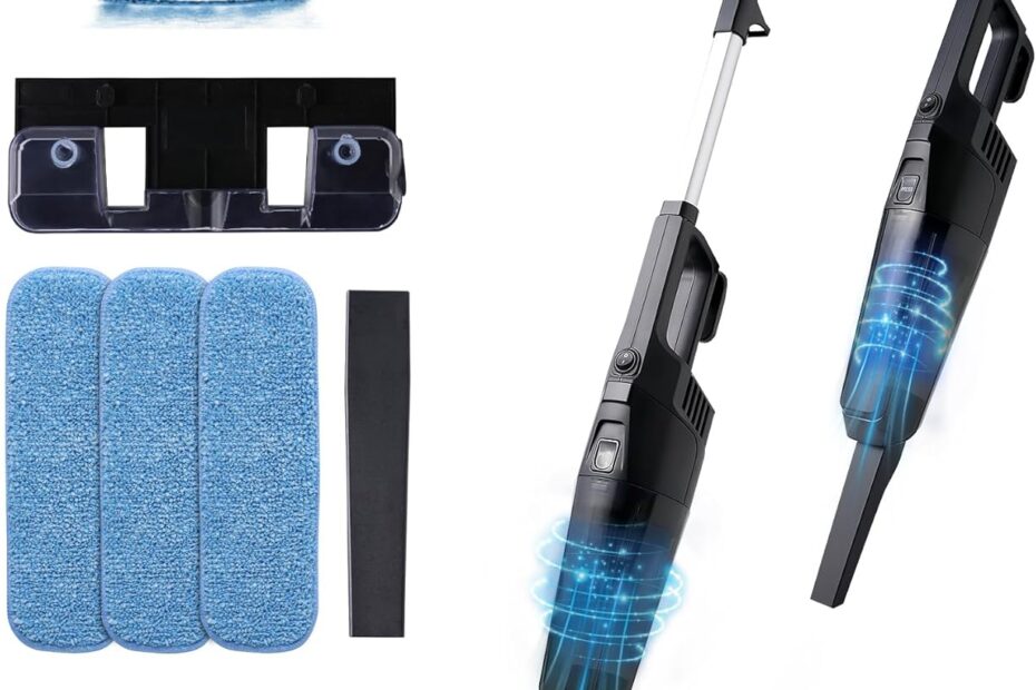 Transform Your Cleaning Routine: The 600W Stick Vacuum & Electric Mop Review!