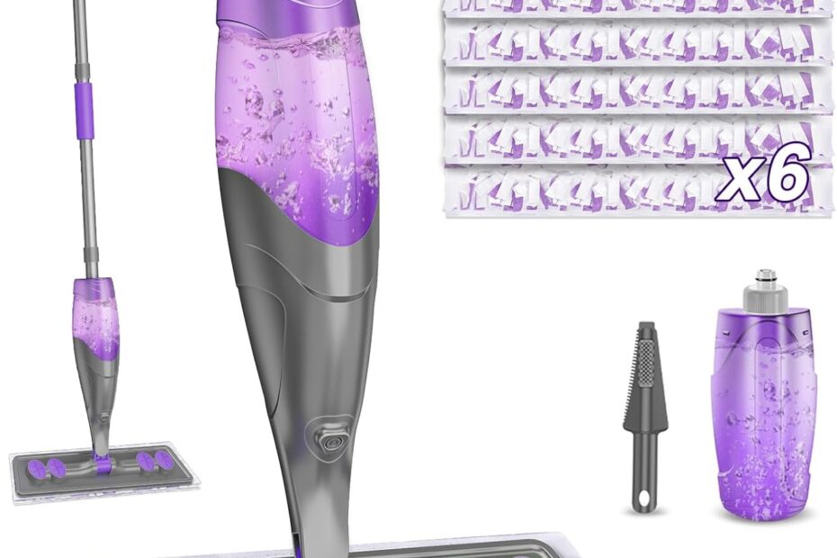 Transform Your Cleaning Routine: The Ultimate Spray Mop for Effortless Floor Care!