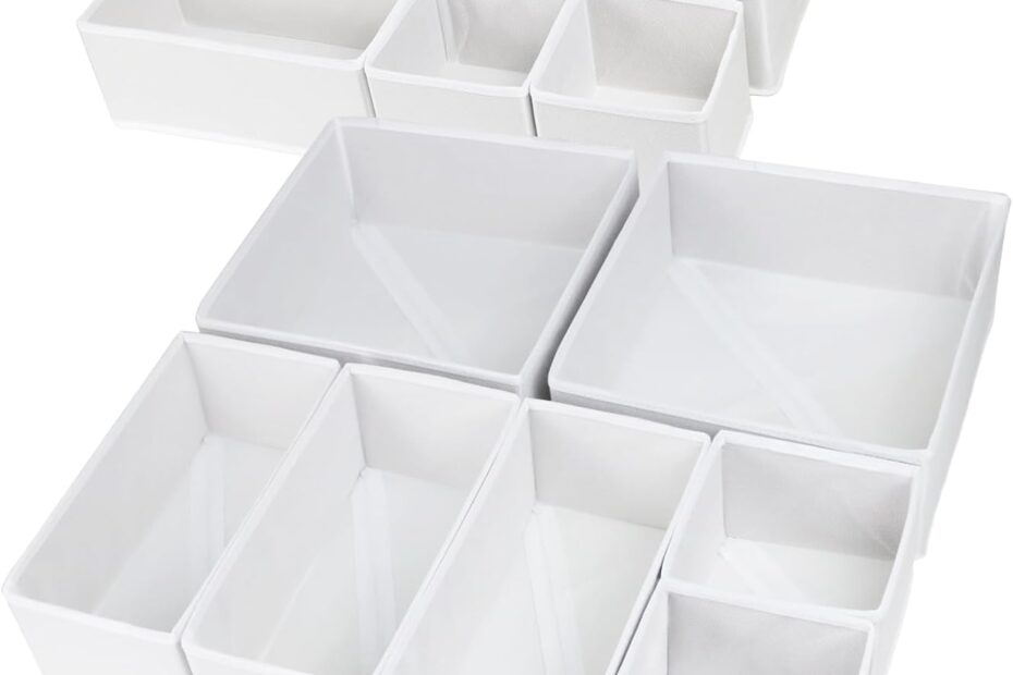 Transform Your Closet: Review of 12 Pack Foldable Drawer Organizers