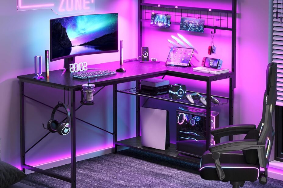 Transform Your Gaming Setup: Bestier 42L Gaming Desk Review