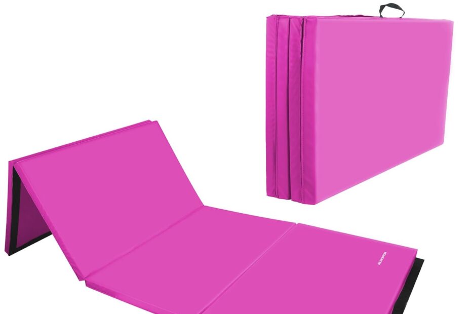 Transform Your Home Workouts with the BalanceFrom Foldable Gymnastics Mat!