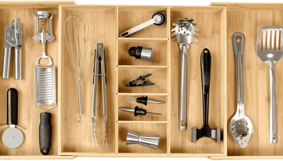Transform Your Kitchen: The Ultimate Adjustable Bamboo Drawer Organizer Review
