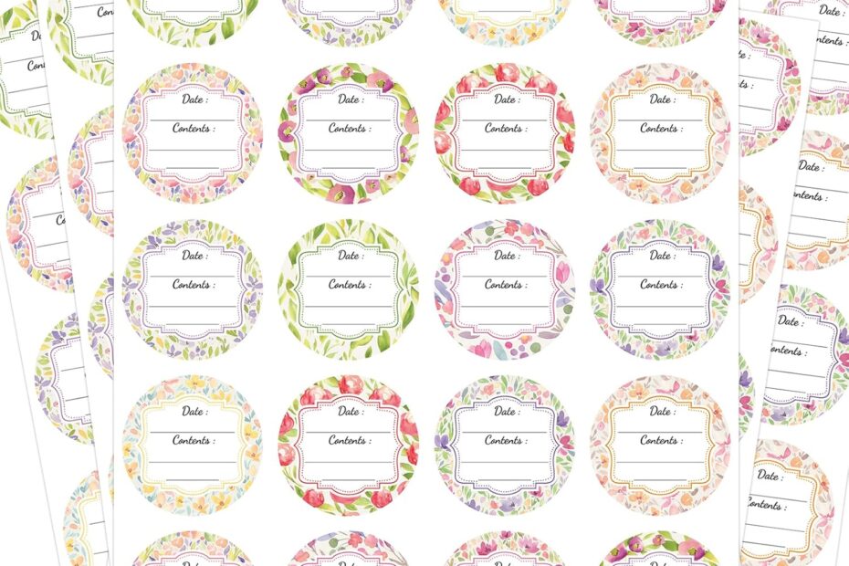 Transform Your Kitchen with Fancy Land 300 Waterproof Canning Labels: A Must-Have for Food Storage!