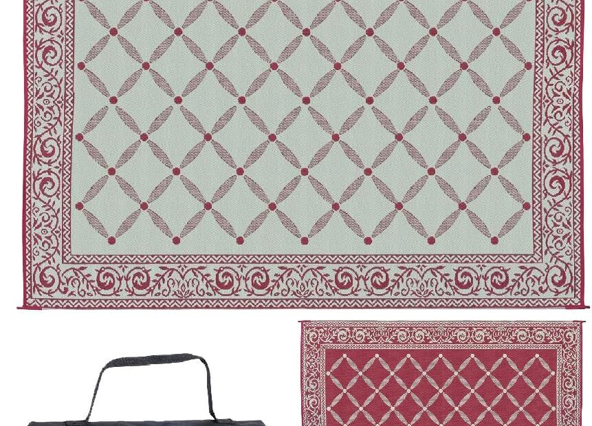 Transform Your Outdoor Space with the Stylish 9x12 Reversible Mat!
