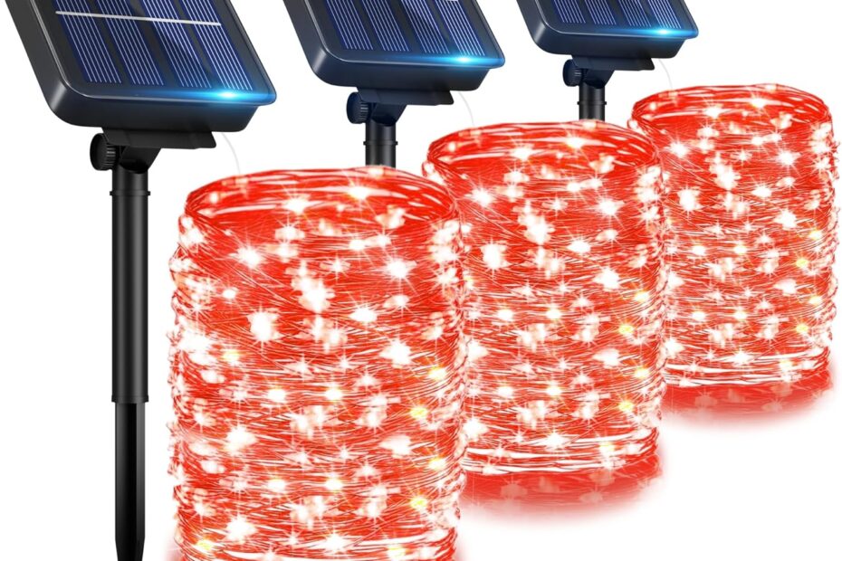 Transform Your Outdoors: OHLUX 100FT Solar Fairy Lights Review