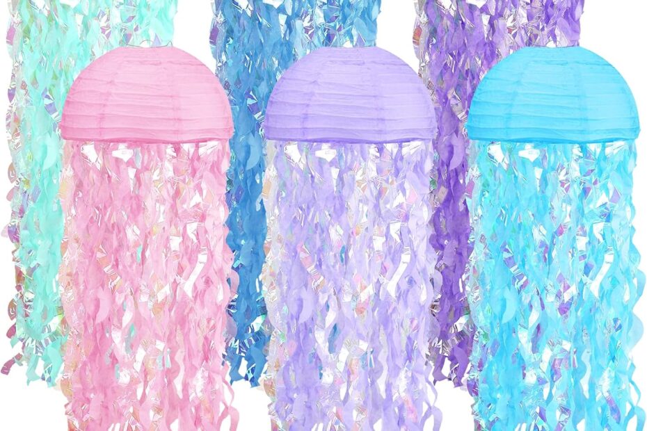 Transform Your Party with Enchanting Jelly Fish Paper Lanterns!