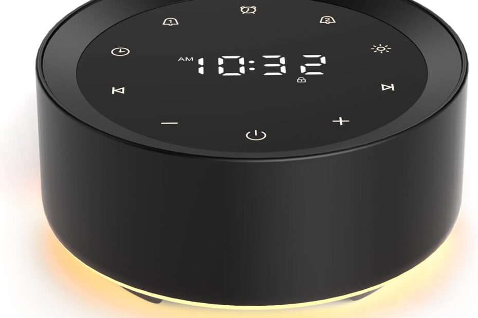Transform Your Sleep: A Review of the White Noise Sound Machine Alarm Clock
