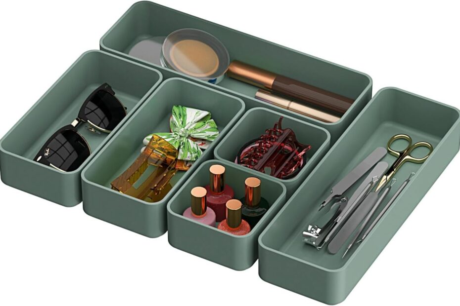 Transform Your Space: CHANCETSUI 6 PCS Stackable Drawer Organizers Review