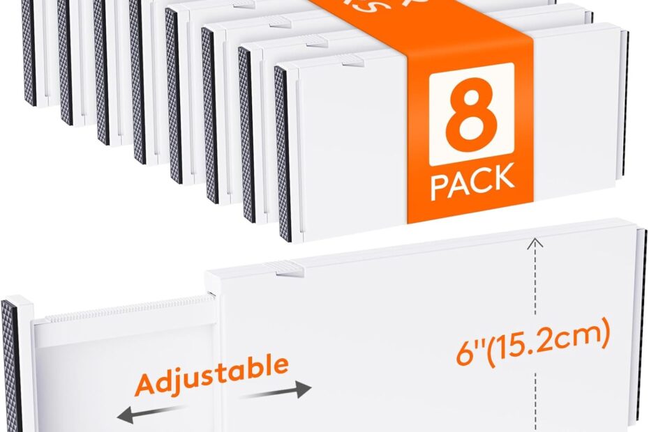 Transform Your Space: Discover the Lifewit Adjustable Drawer Dividers!