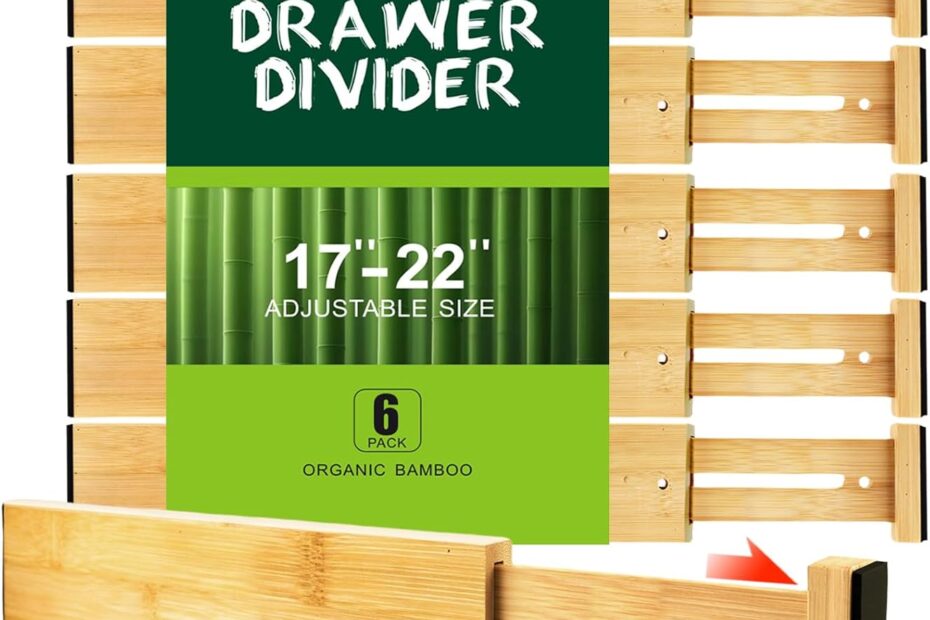 Transform Your Space: Essential Review of Bamboo Drawer Dividers for Ultimate Organization