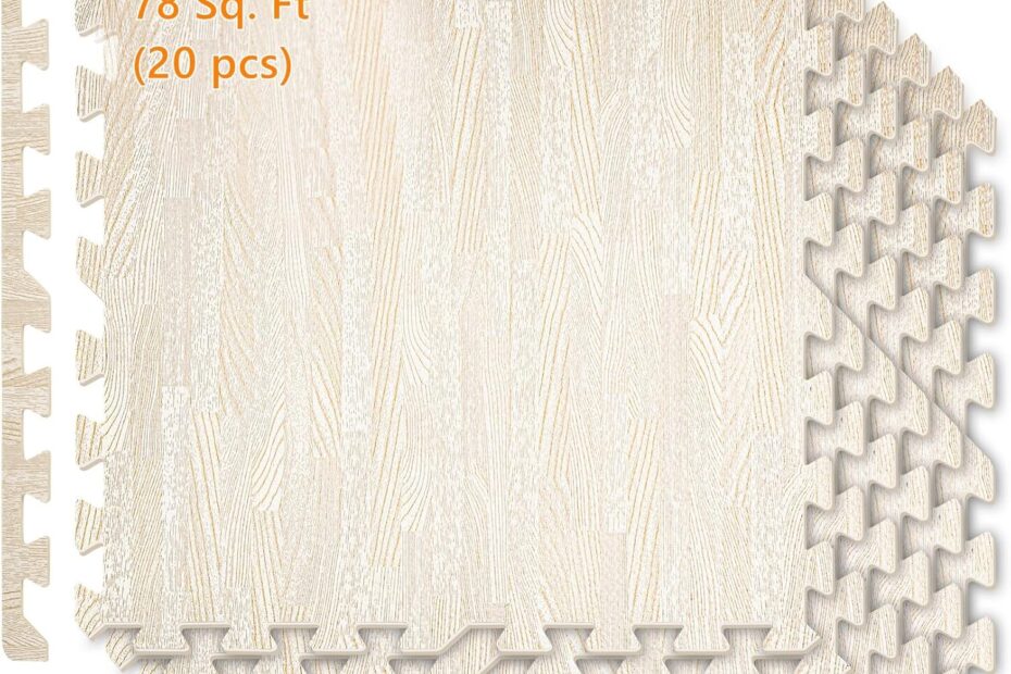 Transform Your Space: Nisorpa 78 Sq. Ft. Decorative Foam Floor Tiles Review