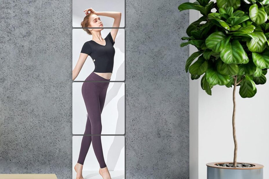 Transform Your Space: Review of 4 Pcs Self-Adhesive Acrylic Wall Mirror Tiles