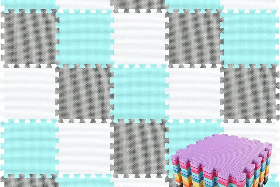 Transform Your Space: Review of qqpp EVA Rubber Interlocking Puzzle Foam Floor Mats