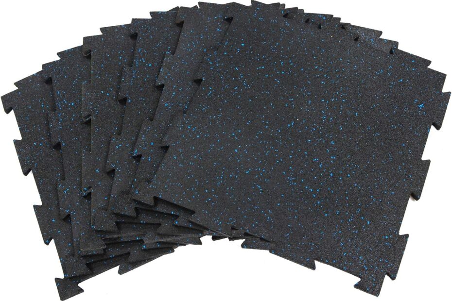 Transform Your Space: RevTime Premium Rubber Floor Tiles for Home Gym Mastery!
