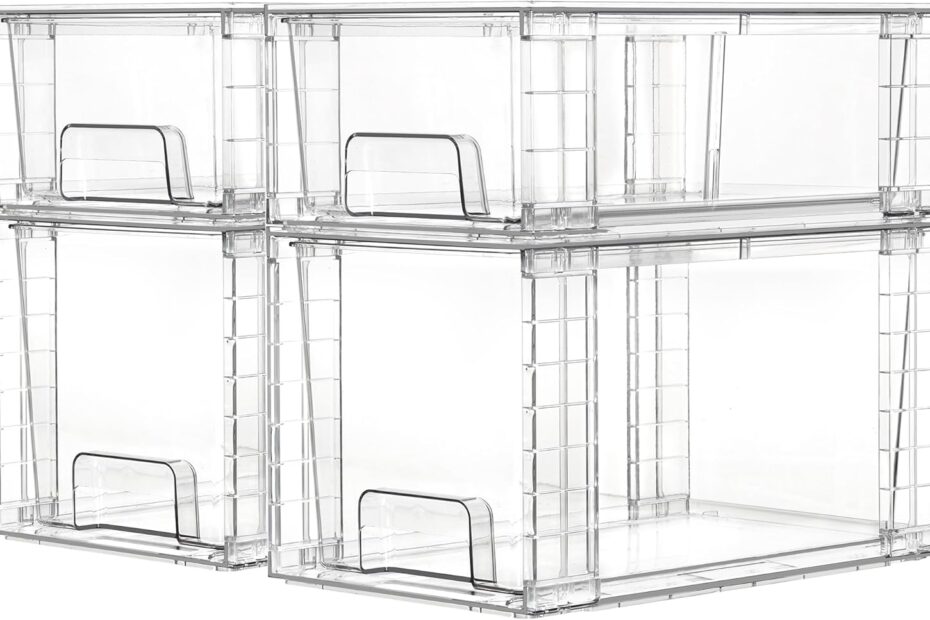 Transform Your Space: Vtopmart Clear Stackable Storage Drawers Reviewed!