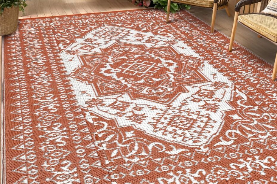 Transform Your Space with COZYLOOM's Waterproof Outdoor Patio Rug: A Stylish Review