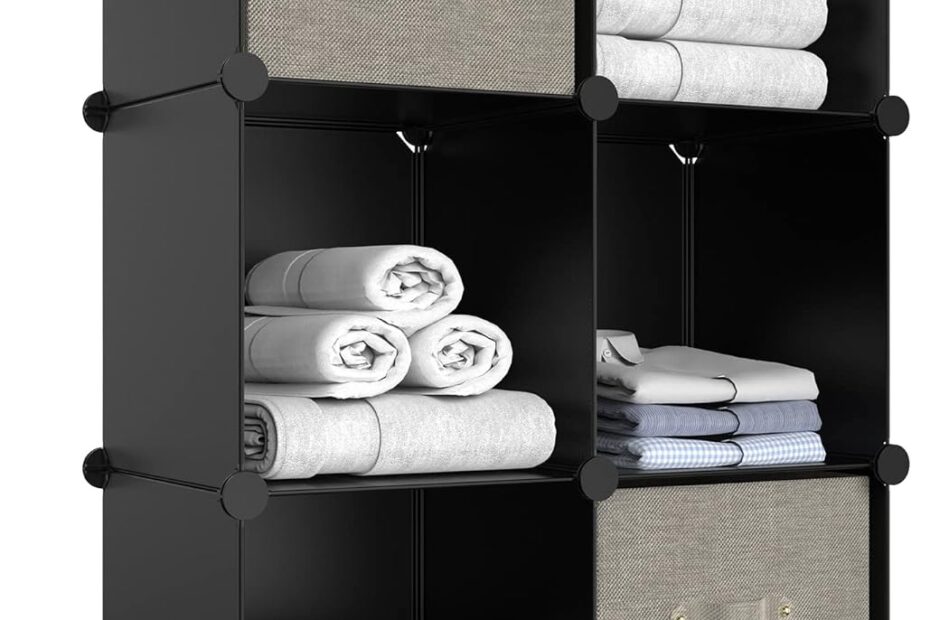 Transform Your Space with HOMIDEC 6-Cube Storage Organizer: The Ultimate Closet Solution!