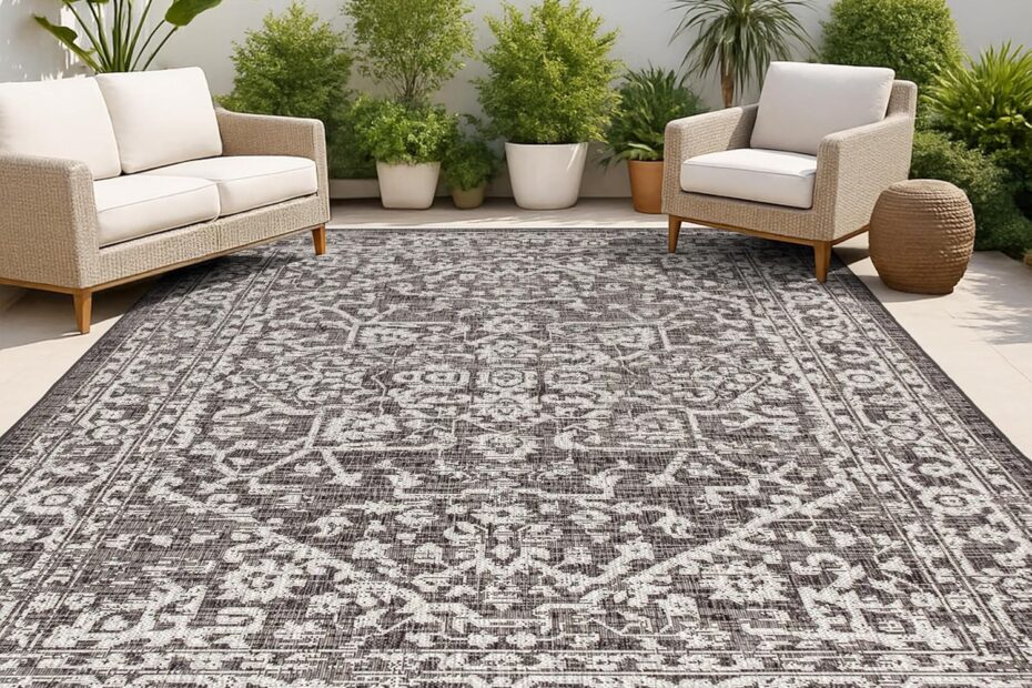 Transform Your Space with the JONATHAN Y Boho Medallion Rug: Stylish, Durable, and Easy to Clean!