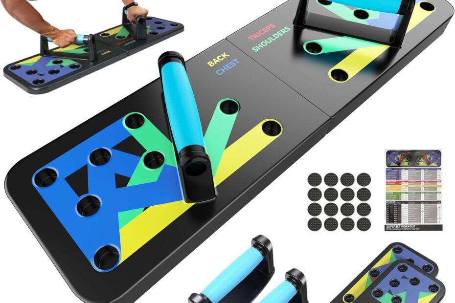 Transform Your Workout: The 15-in-1 Solid Push Up Board Review!