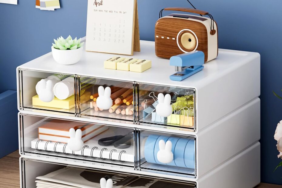 Transform Your Workspace: Marbrasse 6-Drawer Desk Organizer Review