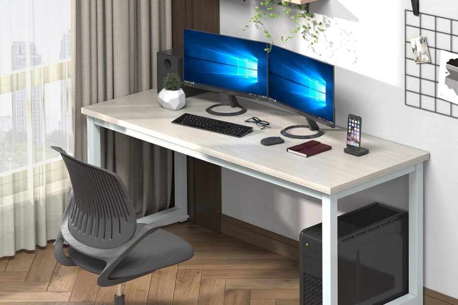 Transform Your Workspace: NSdirect 63" Large Office Desk Review