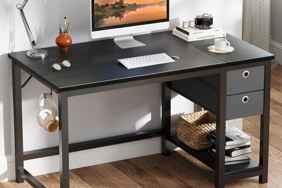 Transform Your Workspace: Review of the SMUG Small Office Desk with Storage Drawers