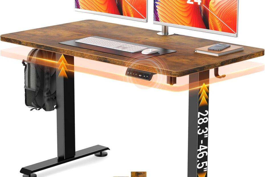 Transform Your Workspace: Veken 47.2" Adjustable Standing Desk Review