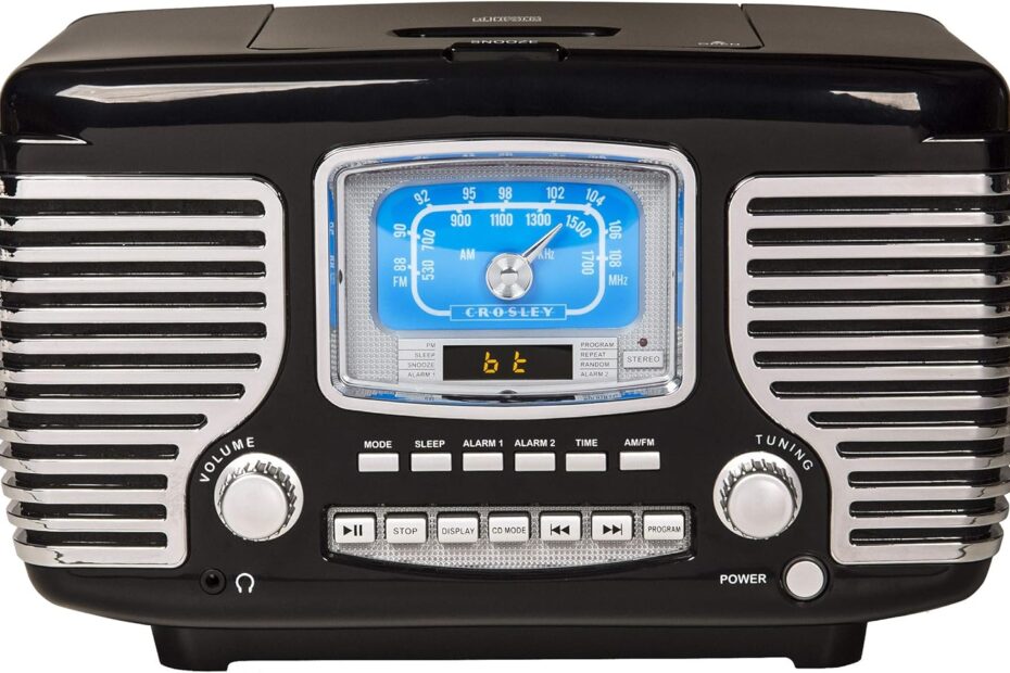 Tune In Style: Review of the Crosley CR612B-BK Retro Alarm Clock Radio