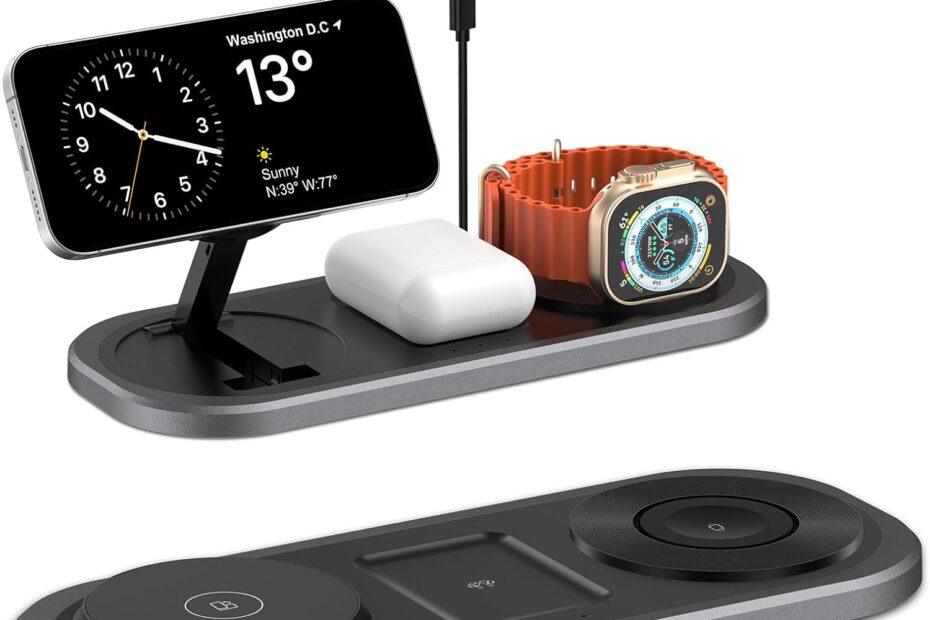 Ultimate 3-in-1 Wireless Charger: Your Go-To Charging Solution for All Apple Devices!
